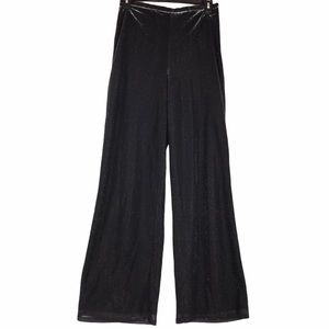 Night Way Collections sparkly wide leg pants M